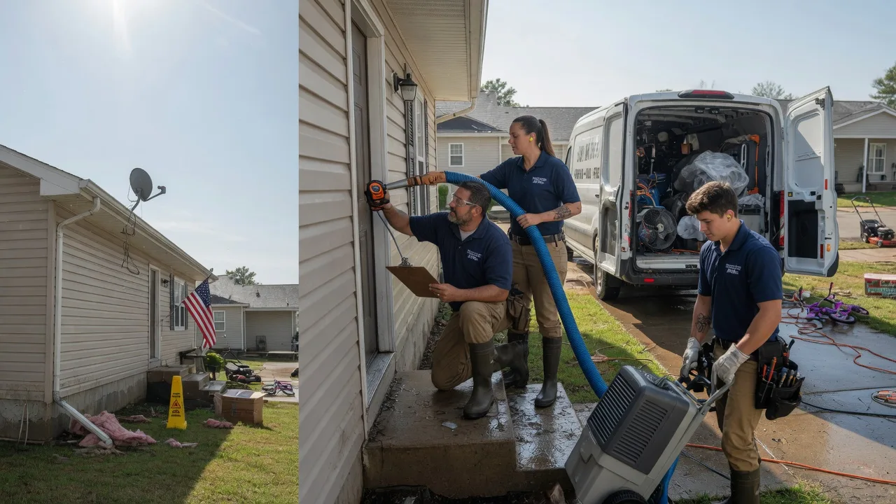 Ceiling Water Damage Restoration in Madison, AR near me
